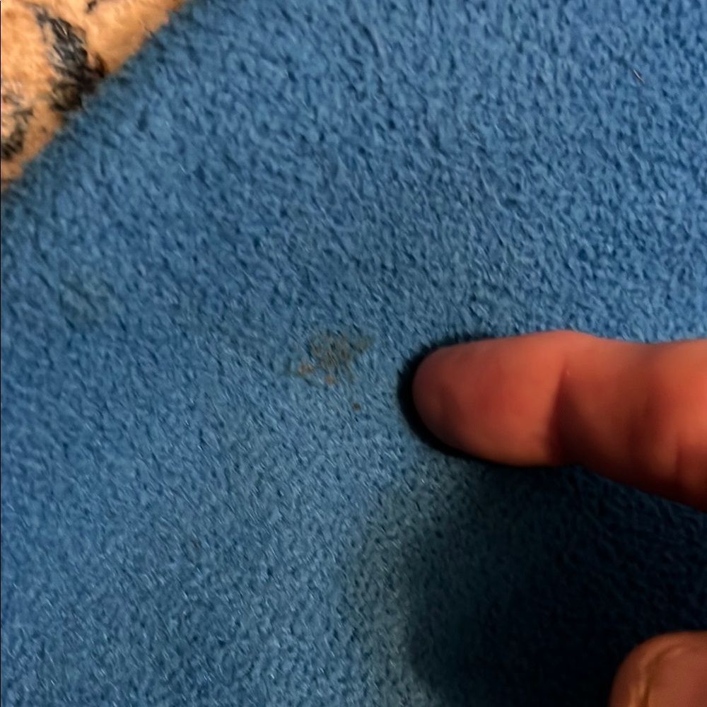 SOLD Patagonia Synchilla Blue Orange Fleece Snap Front Button Jacket Gorpcore - Picture 10 of 12